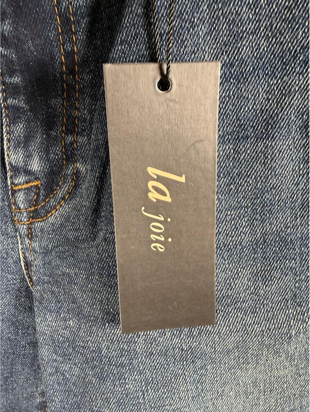 NWT La Joie Women's Gray Wash Denim Jeans Size 8 - Picture 4 of 7